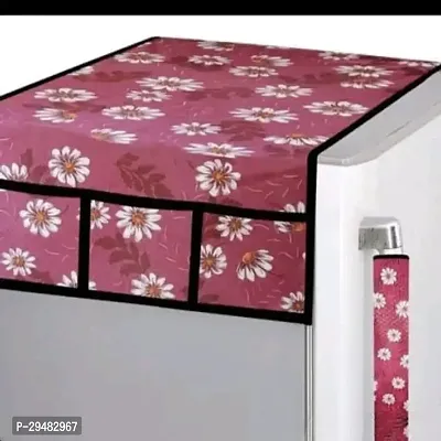 Stylish  Polyester Fridge Top Cover-thumb0