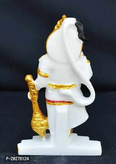 Benares Souvenirs Marble Dust Lord Hanuman Car Dashboard Size -9X5X2 Cm Weight- 73 Grams-thumb4