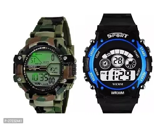 Collection Day  Date Wrist Watch for Men  Boys PACK OF 2