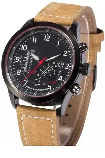 Stylish Premium Quality Fabric Analog Watches For Men