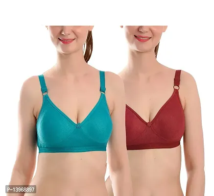 Buy Viral Girl Women's Cotton Hosiery Non Padded Full Coverage C-Cup Bra(swara)  Online In India At Discounted Prices