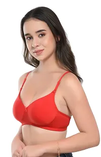 Classic Polyamide Solid Bra for Women, Pack of 2-thumb4