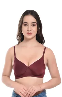 Classic Polyamide Solid Bra for Women, Pack of 2-thumb3