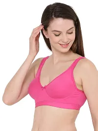 Berry's Intimatess Pink Double Layered Moulded Non Wired Bra (B, 34)-thumb2