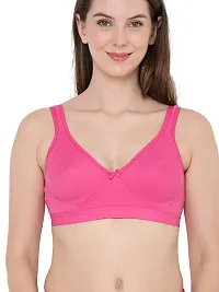 Berry's Intimatess Pink Double Layered Moulded Non Wired Bra (B, 34)-thumb3