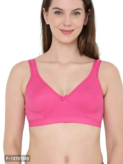 Berry's Intimatess Pink Double Layered Moulded Non Wired Bra (B, 34)-thumb4