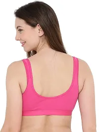 Berry's Intimatess Pink Double Layered Moulded Non Wired Bra (B, 34)-thumb4