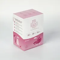 Jeune Ultra Soft 100% Organic & Biodegradable Sanitary Pads (Pack of 12 Pads: 03 XL+ Pads/05 Medium Pads/04 Small Pads)-thumb1