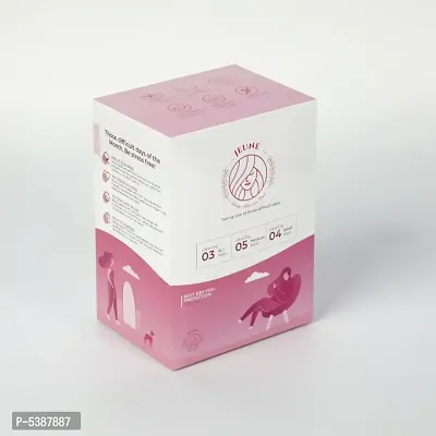 Jeune Ultra Soft 100% Organic & Biodegradable Sanitary Pads (Pack of 12 Pads: 03 XL+ Pads/05 Medium Pads/04 Small Pads)-thumb2
