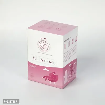 Jeune Ultra Soft 100% Organic & Biodegradable Sanitary Pads (Pack of 12 Pads: 03 XL+ Pads/05 Medium Pads/04 Small Pads)-thumb4