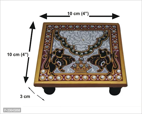 Mini Marble Pooja Chowki for God-thumb2