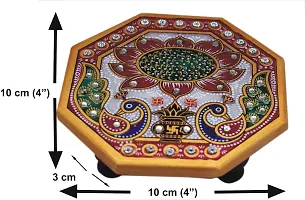 Mini Marble Pooja Chowki for God-thumb1