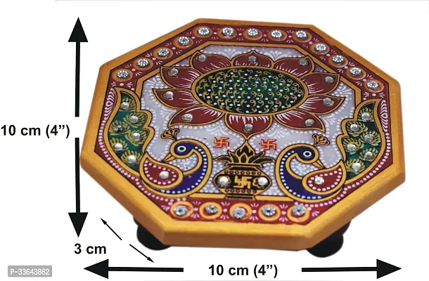 Mini Marble Pooja Chowki for God-thumb2