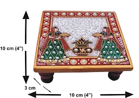 Mini Marble Pooja Chowki for God-thumb1