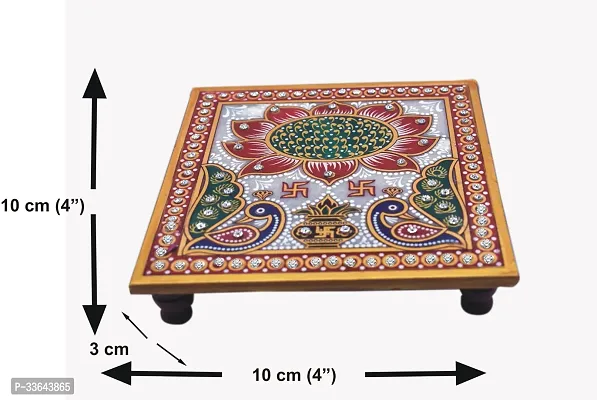 Mini Marble Pooja Chowki for God-thumb2