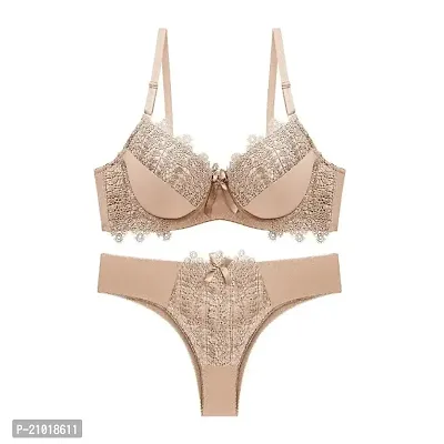 Stylish Fancy Designer Cotton Bra And Panty Set For Women