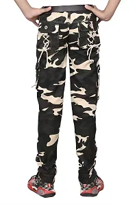 TADEO Stylish Cargo Pant for Boys | Army Print Pant for Kids | Joggers Cammando Pants for Childrean | Regular Fit Militry Jeans for Boys with Multi Pockets | All-thumb1