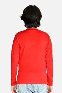 TADEO Boys Tshirt Combo Pack | Unisex Kids T-Shirt Combo Set| Regular Fit Round Neck Stylish Printed Tees/Tshirt | Cotton Blend, 2 Pcs, Black & Red, 12-13 Years-thumb1