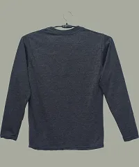 TADEO Boys Tshirt Combo Pack | Unisex Kids T-Shirt Combo Set| Regular Fit Round Neck Stylish Printed Tees | Cotton Blend, 3 Pcs, Red, Grey & Dark Grey, 11-12 Years-thumb4