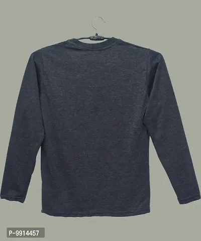 TADEO Boys Tshirt Combo Pack | Unisex Kids T-Shirt Combo Set| Regular Fit Round Neck Stylish Printed Tees | Cotton Blend, 3 Pcs, Red, Grey & Dark Grey, 11-12 Years-thumb5