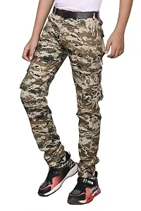TADEO Stylish Cargo Pant for Boys | Army Print Pant for Kids | Joggers Cammando Pants for Childrean | Regular Fit Militry Jeans for Boys with Multi Pockets | All-thumb3