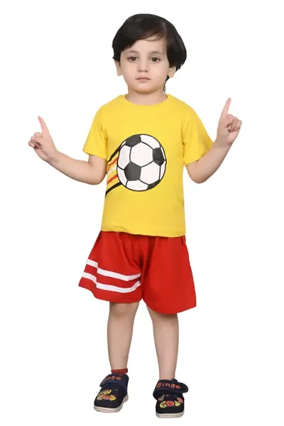 Tadeo T-shirt & Shorts Set for Boys | Top & Bottom Set for Kids | 2 Pc Set for Children | Coordinate Set for Toddlers | All