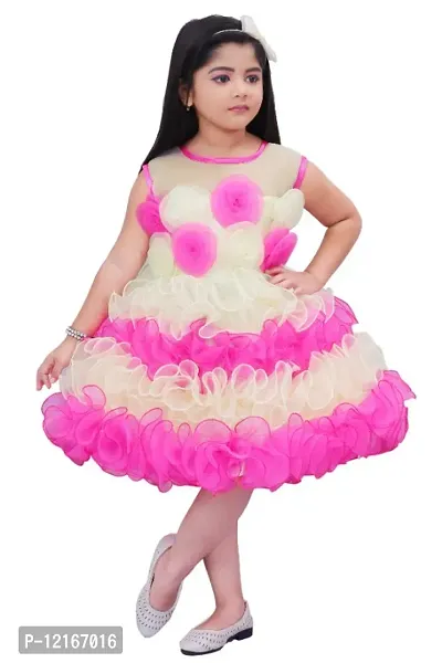 Cute Trendy Girls Bubble Frocks  Dresses for Birthday Anniversary Wedding and festival