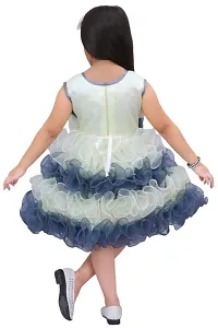 Cute Trendy Girls Bubble Frocks  Dresses for Birthday Anniversary Wedding and festival-thumb2