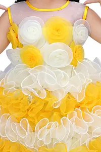 Cute Trendy Girls Bubble Frocks  Dresses for Birthday Anniversary Wedding and festival-thumb3
