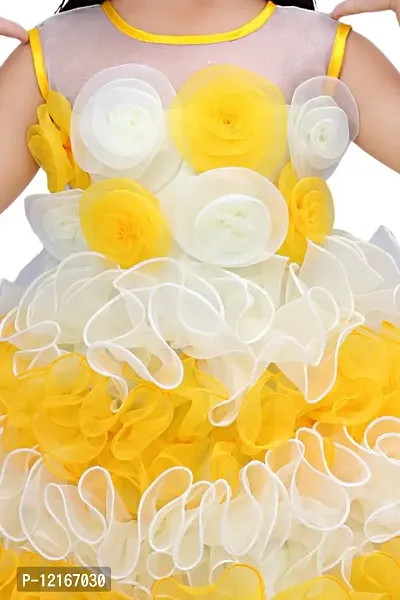 Cute Trendy Girls Bubble Frocks  Dresses for Birthday Anniversary Wedding and festival-thumb4