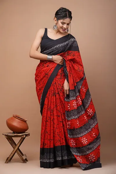 Stylish Saree with Blouse piece For Women