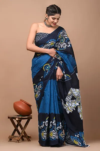 Bagru saree