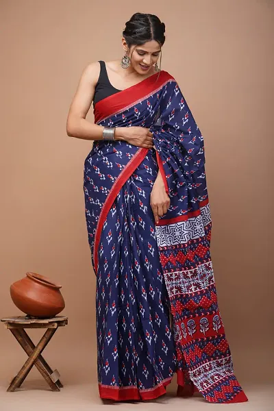 Stylish Saree with Blouse piece For Women