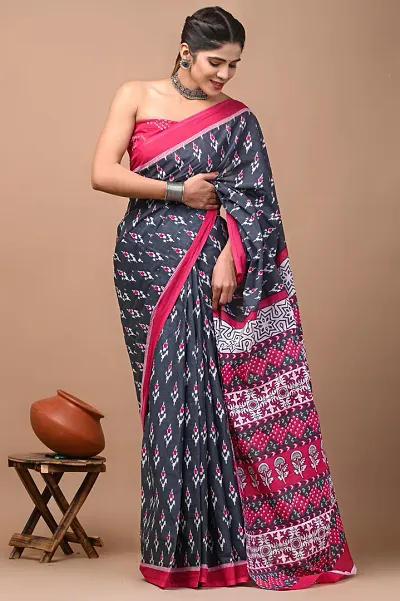 Stylish Saree with Blouse piece For Women