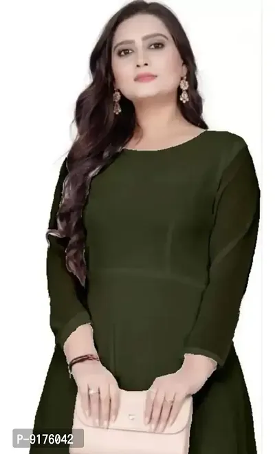 Classic Georgette Solid Kurtis for Women