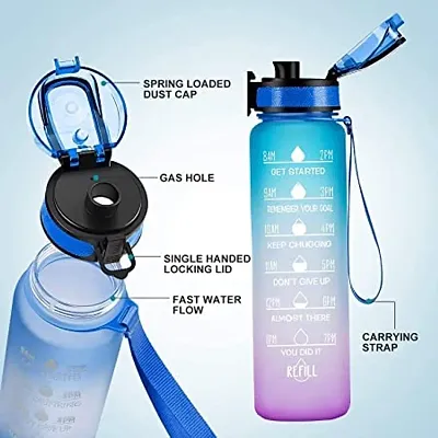  BPA Free Sports Water Bottles for School Gym Bicycle