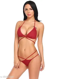 Classic Women Self-Design Polyester Lingerie Sets-thumb2