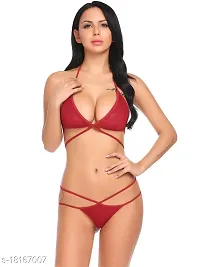 Classic Women Self-Design Polyester Lingerie Sets-thumb1