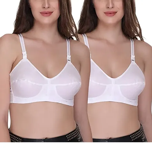 Stylish Solid Non Padded Bras For Women