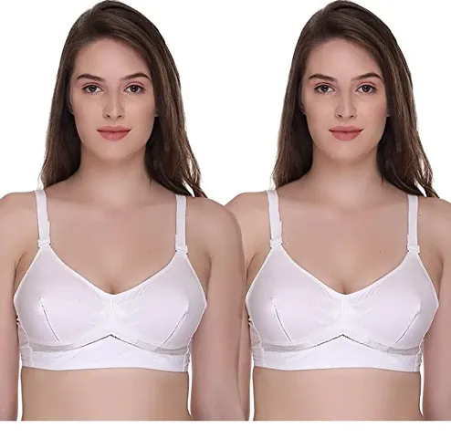 Solid Padded Bra For Women-Pack Of 2