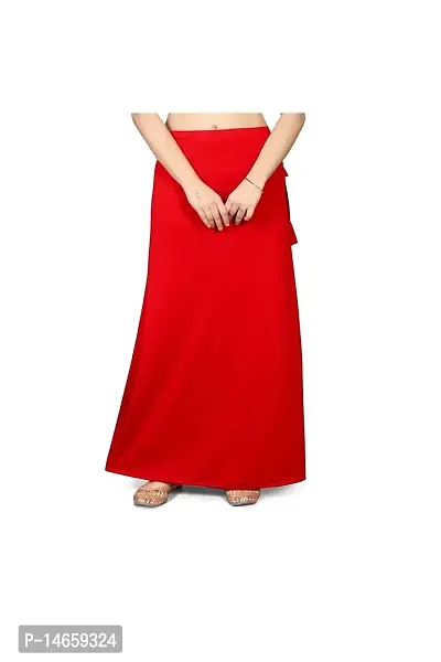 Buy Saree Shapewear Petticoat with Drawstring in Red Online India