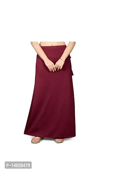 Buy TFC Saree Petticoat Shapewear Saree Skirt Saree Silhouette Smooth  Stretchable Shape Wear Body Shaper Petticoat for Saree for Women with  Drawstring (Maroon) Online In India At Discounted Prices