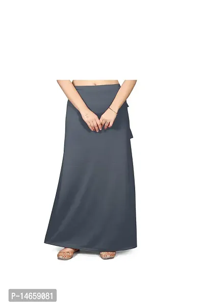 Buy TFC Grey Saree Shapewear Saree Petticoat Saree Skirt Saree Silhouette  Smooth Stretchable Shape Wear Body Shaper Petticoat for Saree for Women  with Drawstring Online In India At Discounted Prices
