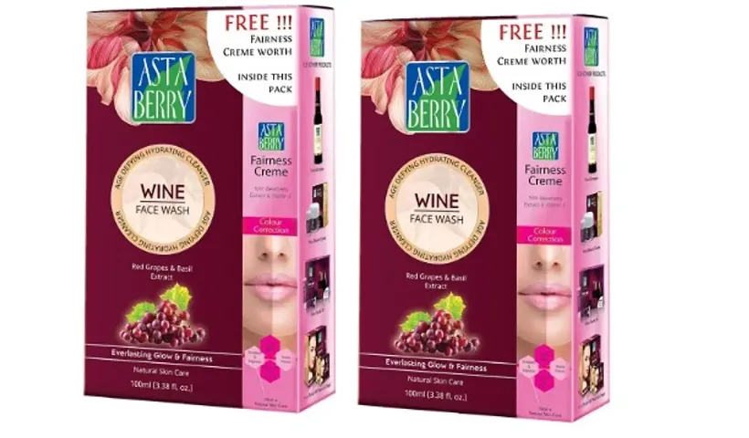 Asta Berry Face Wash 100 ml (Pack Of 2)