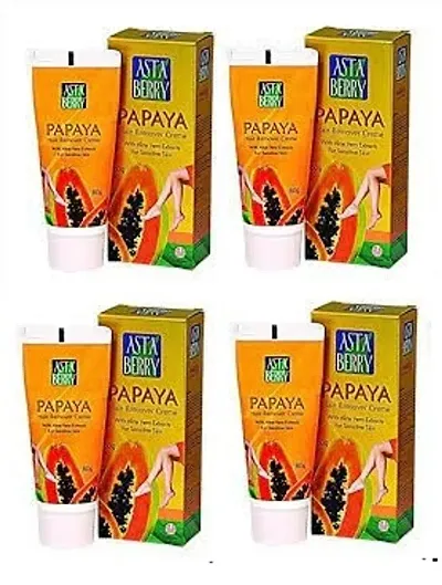 Asta Berry Hair Removal Cream (Pack of 4)