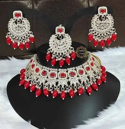 Elegant Alloy Jewellery Set For Women