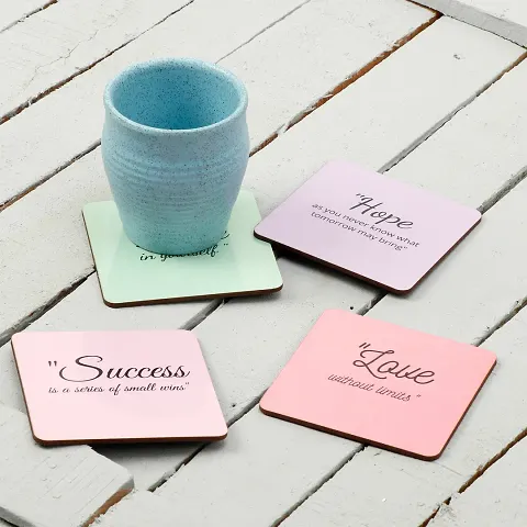 Printed Coasters In MDF Set of 4