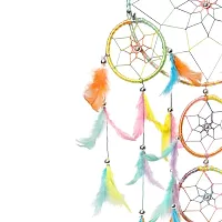 DULI Big Multicolor Dream catcher Wall Hanging for Home Decoration Dreamcatcher Feather Hanging Decorative-thumb4