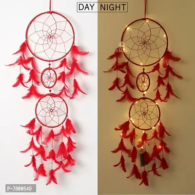 Dream catcher with Lights Wall Hanging for Living Room Bedroom Balcony Decoration-thumb0