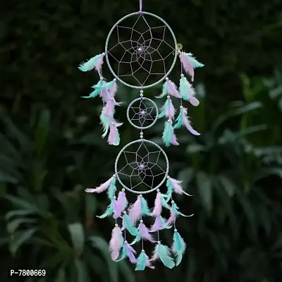 Dream catcher with Lights Wall Hanging for Living Room Bedroom Balcony Decoration-thumb2